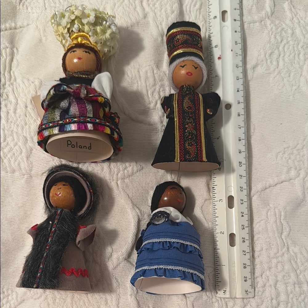 Handcrafted Cultural Doll Set - Multicolor